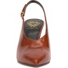 image:imageVince Camuto Meristi Slingback Closed Toe WedgeTan Leather