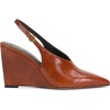 image:imageVince Camuto Meristi Slingback Closed Toe WedgeTan Leather