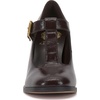 image:imageVince Camuto Micha TStrap Block Heel PumpsBrownie Crinkle Leather