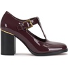 image:imageVince Camuto Micha TStrap Block Heel PumpsPetit Sirah Patent Leather