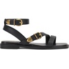 image:imageVince Camuto Neiko Double Buckle Strappy Flat SandalsBlack