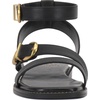 image:imageVince Camuto Neiko Double Buckle Strappy Flat SandalsBlack
