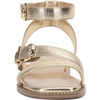 image:imageVince Camuto Neiko Double Buckle Strappy Flat SandalsEgyptian Gold