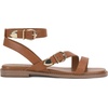 image:imageVince Camuto Neiko Double Buckle Strappy Flat SandalsGolden Walnut