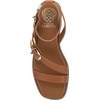 image:imageVince Camuto Neiko Double Buckle Strappy Flat SandalsGolden Walnut