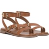 image:imageVince Camuto Neiko Double Buckle Strappy Flat SandalsGolden Walnut Leather