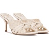 image:imageVince Camuto Pheya Knotted High Heel Mule SandalsCoconut Cream