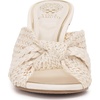 image:imageVince Camuto Pheya Knotted High Heel Mule SandalsCoconut Cream