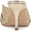 image:imageVince Camuto Pheya Knotted High Heel Mule SandalsEgyptian Gold