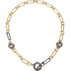 image:imageVince Camuto Two Tone Crystal Stone Toggle Necklace