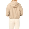 image:imageVince Camuto Womens Draw String Hooded JacketToffee