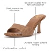 image:imageVince Camuto Womens Emmla Stitched Mule SandalGolden Walnut