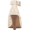 image:imageVince Camuto Womens Frasper Buckle High Heel BootieCreamy White