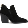 image:imageVince Camuto Womens Gradina Stacked Heel BootiesBlack Suede