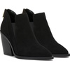 image:imageVince Camuto Womens Gradina Stacked Heel BootiesBlack Suede