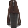 image:imageVince Camuto Womens Gradina Stacked Heel BootiesBrownie Suede