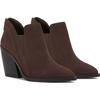 image:imageVince Camuto Womens Gradina Stacked Heel BootiesBrownie Suede