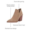 image:imageVince Camuto Womens Gradina Stacked Heel BootiesTortilla