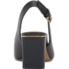 image:imageVince Camuto Womens Hamden Buckle Slingback PumpBlack Leather Wide Footbed