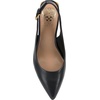 image:imageVince Camuto Womens Hamden Buckle Slingback PumpBlack Leather Wide Footbed