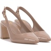 image:imageVince Camuto Womens Hamden Buckle Slingback PumpChai Latte Patent Leather Wide Footbed
