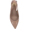 image:imageVince Camuto Womens Hamden Buckle Slingback PumpChai Latte Patent Leather Wide Footbed