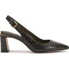 image:imageVince Camuto Womens Hamden Buckle Slingback PumpDeep Forest Snake Print Leather