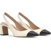 image:imageVince Camuto Womens Hamden Cap Toe Slingback PumpCreamy White