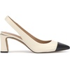 image:imageVince Camuto Womens Hamden Cap Toe Slingback PumpCreamy White