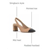 image:imageVince Camuto Womens Hamden Cap Toe Slingback PumpSandstone