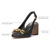 image:imageVince Camuto Womens Hamden Chain Link Slingback PumpBlack