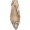 image:imageVince Camuto Womens Hamden Slingback PumpBlackCream Snake Print