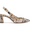 image:imageVince Camuto Womens Hamden Slingback PumpBlackCream Snake Print