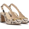 image:imageVince Camuto Womens Hamden Slingback PumpBlackCream Snake Print