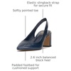image:imageVince Camuto Womens Hamden Slingback PumpDeep Navy Croco
