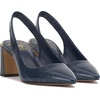 image:imageVince Camuto Womens Hamden Slingback PumpDeep Navy Croco