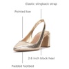image:imageVince Camuto Womens Hamden Slingback PumpGold 1