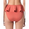 image:imageVince Camuto Womens High Leg Skirted Bikini BottomCinnabar