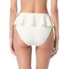 image:imageVince Camuto Womens High Leg Skirted Bikini BottomIvory