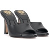 image:imageVince Camuto Womens Paigely Heeled Mule SandalsBlack Leather