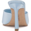 image:imageVince Camuto Womens Paigely Heeled Mule SandalsLight Blue Satin