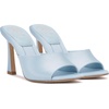 image:imageVince Camuto Womens Paigely Heeled Mule SandalsLight Blue Satin