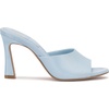 image:imageVince Camuto Womens Paigely Heeled Mule SandalsLight Blue Satin