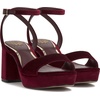 image:imageVince Camuto Womens Pendreya Platform SandalPetit Sirah Velvet