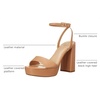 image:imageVince Camuto Womens Pendry Platform Heel SandalSandstone Leather