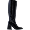 image:imageVince Camuto Womens Sangeti Stacked Heel Knee High Boot FashionBlack Patent Leather