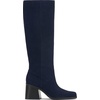 image:imageVince Camuto Womens Sangeti Stacked Heel Knee High Boot FashionDeep Navy Suede