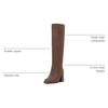 image:imageVince Camuto Womens Sangeti Stacked Heel Knee High Boot FashionToasted Taupe Suede