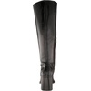 image:imageVince Camuto Womens Sangeti Wide Calf Stacked Heel Knee High BootBlack Cow Leather Wide Calf