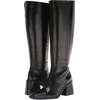 image:imageVince Camuto Womens Sangeti Wide Calf Stacked Heel Knee High BootBlack Cow Leather Wide Calf